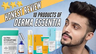 Derma Essentia Haul  Honest Review of 10 Skincare Products [upl. by Wallie441]