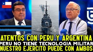 ANALISTAS CHILENOS PREOCUPADOS POR REARME PERUANO Y ARGENTINO PERO CONFIAN EN SU PODERIO MILITAR [upl. by Neillij]