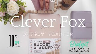 CLEVER FOX BUDGET PLANNER REVIEW [upl. by Eiblehs846]