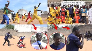 NÉMEKOU SALL Kungfu Wushu Tigre Dor de Touba Salle Maitre Assane diakhaté et maitre Gueye [upl. by Etnauj940]