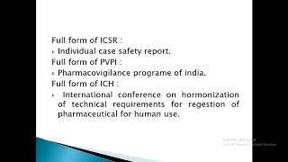 pharmacovigilance interview questions [upl. by Ritchie]