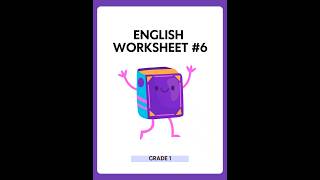 English Grade 1 exam practice worksheet shorts shortsfeed [upl. by Landing]