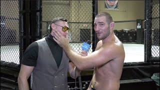 Sean Strickland Slaps His Blood On The Schmo’s Face [upl. by Rother]