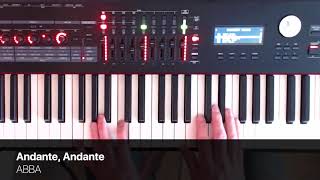 Andante Andante  ABBA  Piano Cover [upl. by Shaw934]