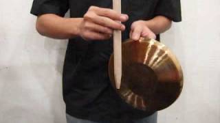 Chinese Percussion  Hand Gongs [upl. by Inglis]