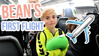 BEANS FIRST AIRPLANE RIDE [upl. by Winola]