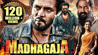 MADHAGAJA 2022 New Released Full Hindi Dubbed South Movie  Srii Murali Jagapathi Babu Ashika R [upl. by Adebayo]