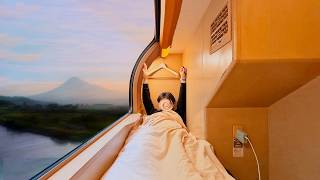 2 Days on Japan’s TINIEST Sleeper Train Room  Sunrise Express [upl. by Cassidy]