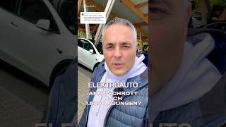 Elektroauto Akku schnell kaputt 🤯 elektroauto tesla youtubecreatorcommunity [upl. by Robinia559]