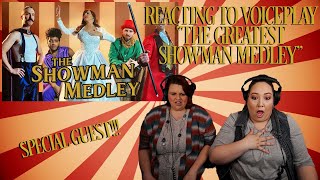 REACTING TO VOICEPLAY  THE GREATEST SHOWMAN MEDLEY  FT RACHEL POTTER [upl. by Manly]