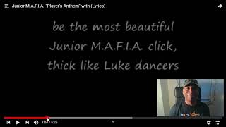 Players Anthem Junior Mafia feat Notorious BIG  REACTION [upl. by Cheatham28]