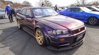 【R34祭り2022 会場内】R34 SKYLINE FESTIVAL 2023 富士スピードウェイ ② [upl. by Judi763]