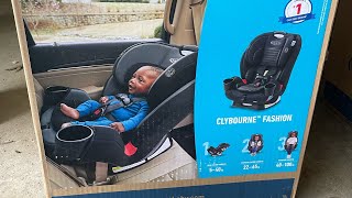 Unboxing amp installing Graco TriRide 3in1 car seat [upl. by Matt]