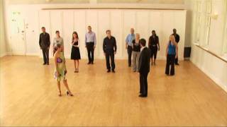 CHA CHA dance class for beginners with Brian Fortuna 1 of 4 [upl. by Arocahs]