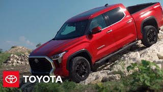 2022 Toyota Tundra TRD Pro Off Road Features  Toyota [upl. by Eustashe]