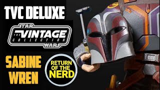 TVC Sabine Wren Deluxe pack Hasbro looking to improve even further on that Mandalorian Helmet fit [upl. by Hulen]