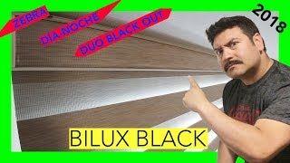 ROLLER DÍA Y NOCHE  DUO BLACK OUT  BILUX BLACK 2018 [upl. by Nylrats917]