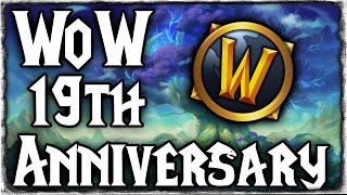 Celebrate Wows 19th Anniversary NEW MOUNT  GEAR 463  World of Warcraft [upl. by Wakefield]