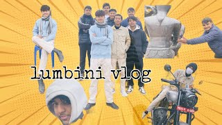 Lumbini ma sathy lay tamasa garo 🙄maneyvlog aman karki lumbini vlog freshment [upl. by Christoper920]