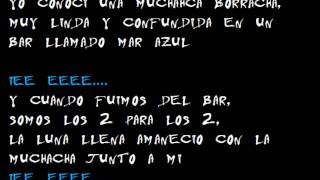 Muchacha borracha lyrics honey pots [upl. by Burlie882]