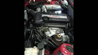 Toyota 3sge Beams swapped BMW E30 first start [upl. by Saied]