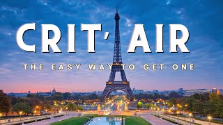 How to get a Crit Air Sticker for France  the EASY way [upl. by Yadsendew]