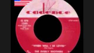 THE EVERLY BROTHERS When Will I Be Loved take 2 [upl. by Scottie]