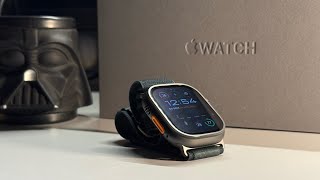 Apple Watch Ultra 2 BLACK  Unboxing and first impressions [upl. by Sabrina]