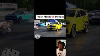 1300 Hellcat vs 1200 TrackHawk🤯 youtubeshorts hellcat trackhawk [upl. by Akeyla15]