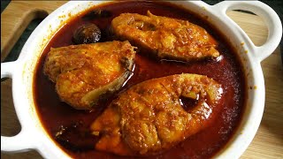 Katla Fish Curry Recipe  कतला मच्छी की करी कटला माश्याचं कालवण  Cooking Vlog by Mrinalini [upl. by Meghann]