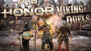 FOR HONOR Vikings Are Coming  Reputation 60 Raider Berserker Valkyrie High Level Duels [upl. by Alket]