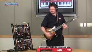 Akai Pro MAX49 CV Out to Effects Pedals Demo — Daniel Fisher [upl. by Gemini]