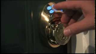 Install amp Operate the Electronic Keypad Deadbolt  Master Lock [upl. by Fates]