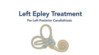 At Home Left Epley Maneuver for BPPV Vertigo [upl. by Eenhat]