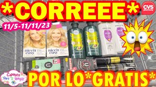 📍🚨CORRE por lo GRATIS nueva SEMANA en CVS [upl. by Yllil]