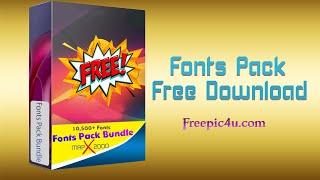 ✅photoshop fonts pack 💯free download [upl. by Lorilee253]