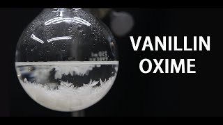 Making Vanillin Oxime Capsaicin precursor [upl. by Leirad]