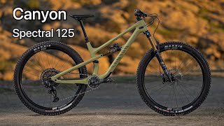 Canyon spectral 125 2022  review  Trail Bike EWS  Review [upl. by Eob427]