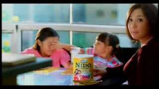 NIDO new Sharon Cuneta with Frankie and Miel quotMilk Everydayquot [upl. by Shiroma]