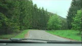 Scenic Drive from Turriff to Braemar Aberdeenshire Scotland UK [upl. by Komara]