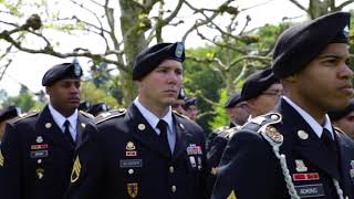 Epinal American Cemetery  Memorial Day Ceremony [upl. by Ahsiemat]