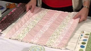 Stitch and flip quick quilt with Valerie Nesbitt Taster Video [upl. by Blinni]