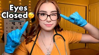 ASMR Nurse Exam but EYES CLOSED 👀 Medical ASMR for Sleep 🩺 Follow my Instructions [upl. by Ladin]