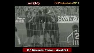 Road to Scudetto  19751976  Tutti i gol del Torino [upl. by Johnna]