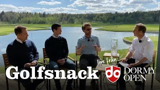 Golfsnack från Dormy Open Challenge Tour Live från 205 [upl. by Ineslta]