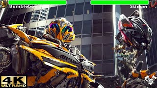 【4K】Bumblebee VS Stinger [upl. by Chladek]