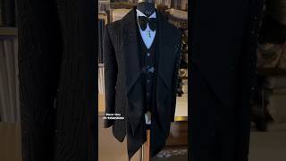 Designer Blazer  Groom Attire  Wedding Outfits  Blazer Style fashion men black blazer style [upl. by Esiouqrut]