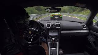 Porsche GT4 amp Lamborghini Huracan Performante Nordschleife [upl. by Elleda]