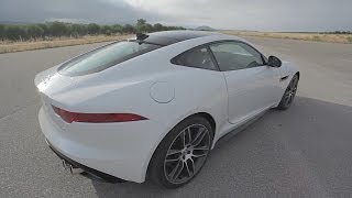 ► 2014 Jaguar FTYPE R Coupé unveiled [upl. by Ahseuqram]