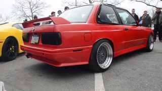 Motorcepts E30 M3 w 2JZ engine swap [upl. by Anaeel]